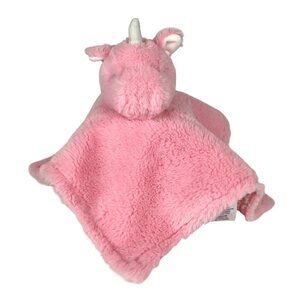 Parents Choice Pink Unicorn Plush Lovey Security Blanket For Babies & Toddlers
